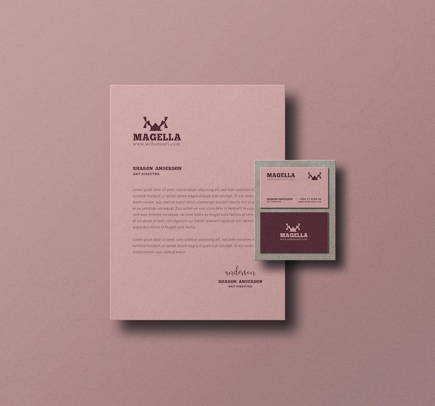 Elegant Stationery Mockup – Free Download