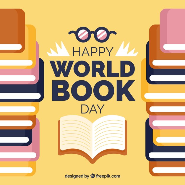 World Book Day Background – Free Stock Photo for Download