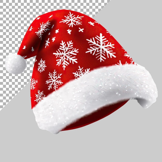 Red and White Christmas Hat Isolated on Background – Free Stock Photo for Download