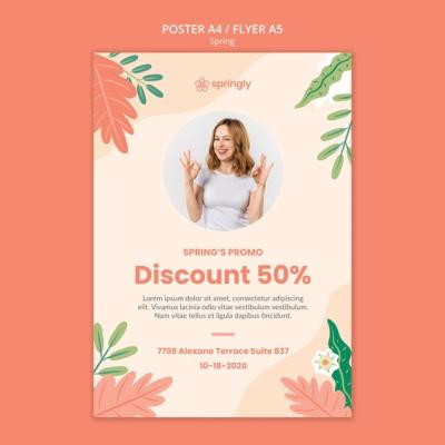 Spring Poster Template – Free Download for Stunning Designs