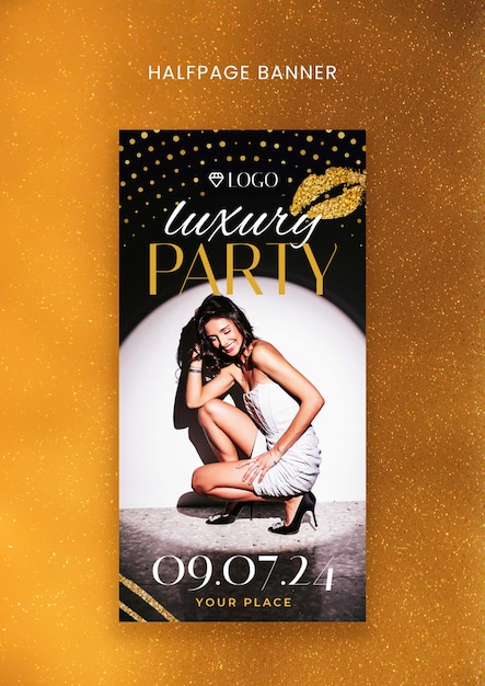 Party Template Design – Free Download, Download Free Stock Photo