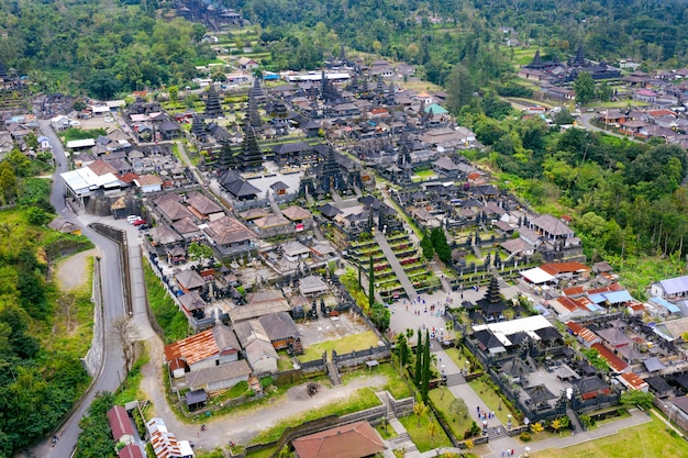 Aerial View of Besakih Temple in Bali, Indonesia – Free Stock Photo, Download Free