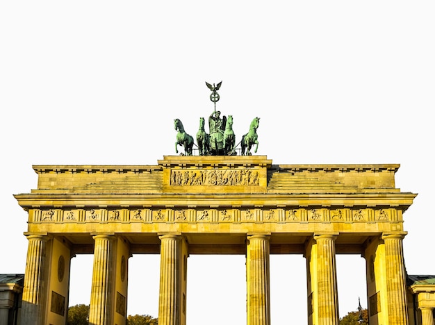 Stunning HDR Photography of Brandenburger Tor in Berlin – Free Stock Photo for Download