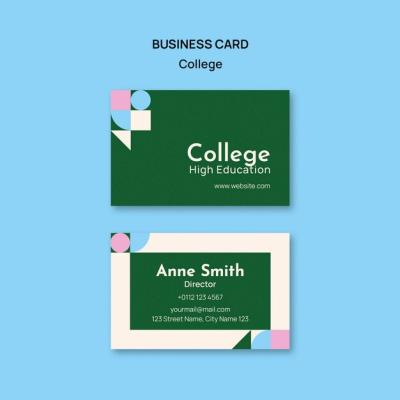 College Template Design – Download Free Stock Photo