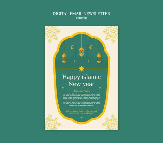 Islamic New Year Celebration Template – Free to Download