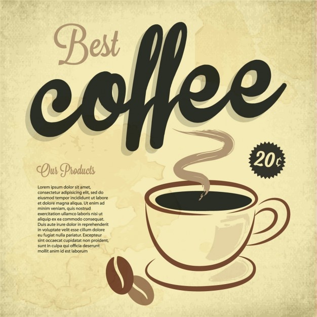 Best Coffee Vector Templates – Free Download