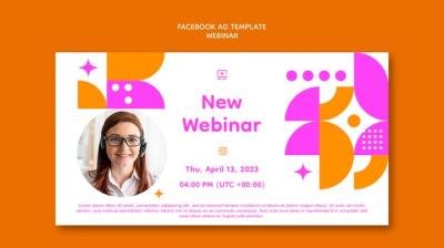 Webinar Conference Facebook Template – Free Download