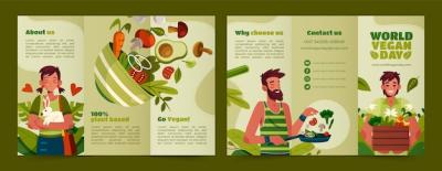 World Vegan Day Brochure Template – Free to Download