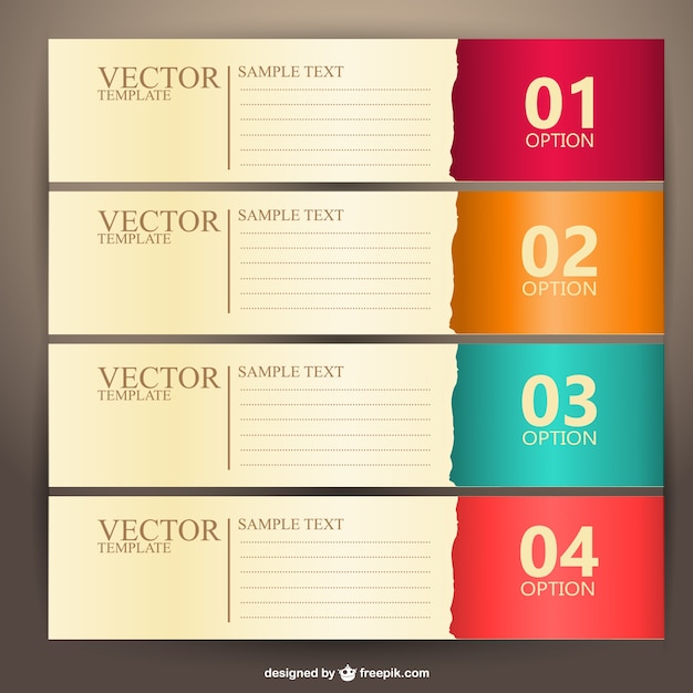 Information Graphic Banners – Free to Download