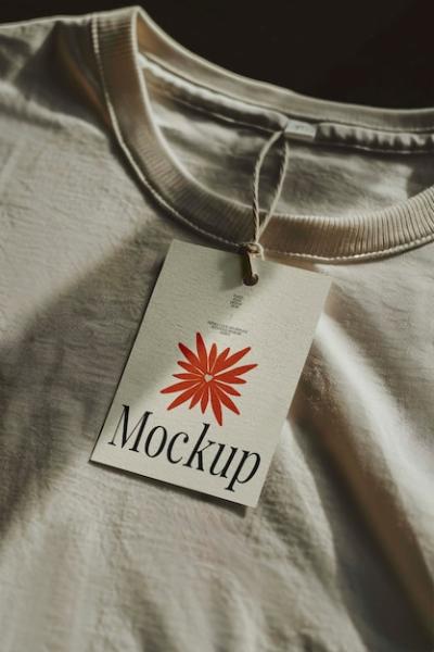 Clothing Label Mock-Up Design – Free Download