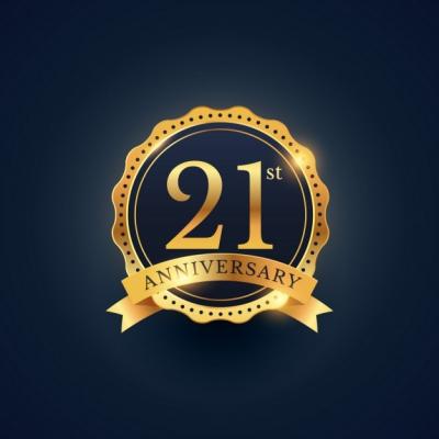 Golden Edition for 21st Anniversary – Free Stock Photo Download