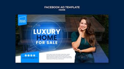 Home Interior Facebook Template – Free Download