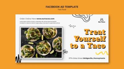 Fast Food and Tacos Restaurant Social Media Promo Template – Free Download