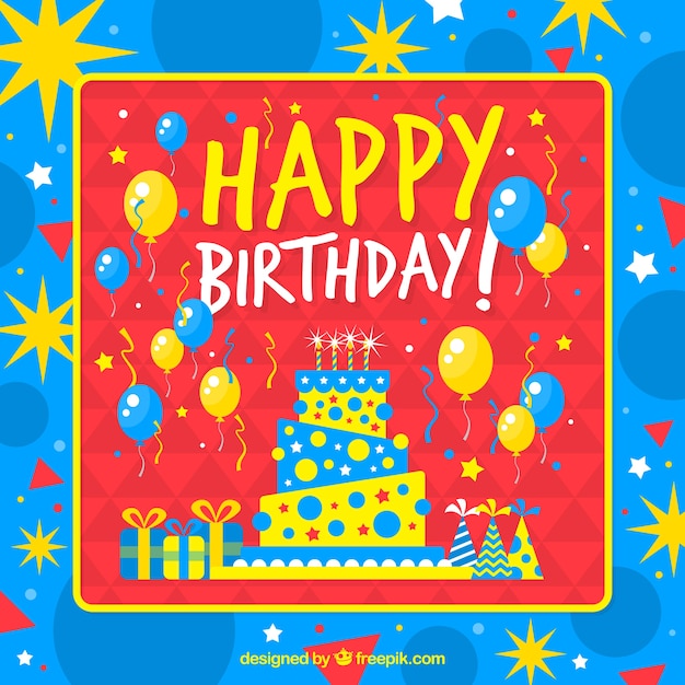 Happy Birthday Background – Free Stock Photo Download