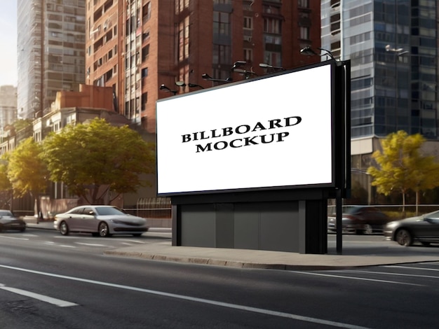 Billboard Mockup – Free Download for Eye-Catching Displays