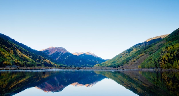 Autumn Beauty of Crystal Lake near Ouray, Colorado – Free Stock Photo Download