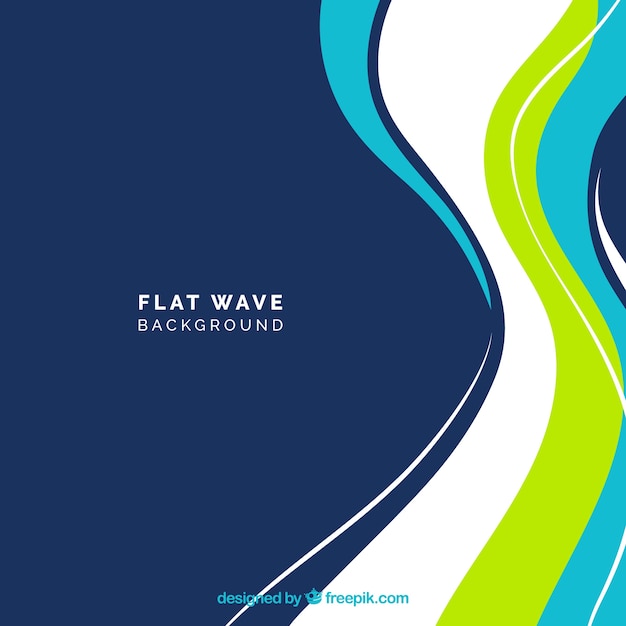 Modern Wave Background – Free to Download