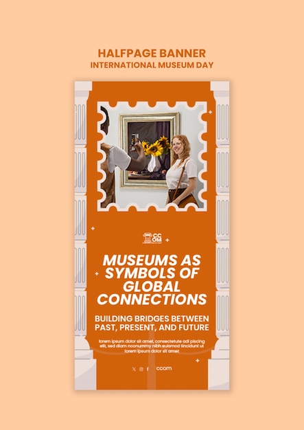 International Museum Day Banner Template – Free Download