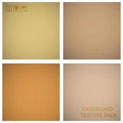 Cardboard Textures Set for Your Creative Projects – Free Download