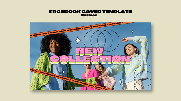 Fashion Collection Facebook Cover Template – Free Download