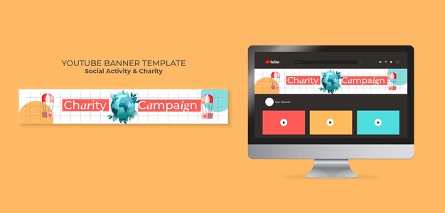 Charity Template Design – Free Download, Free Stock Photo