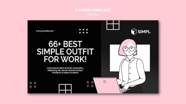 Fashion Banner Template for Your Creative Projects – Free Download