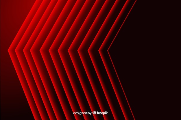 Modern Abstract Red Pointy Lines Geometric Backdrop – Free Download