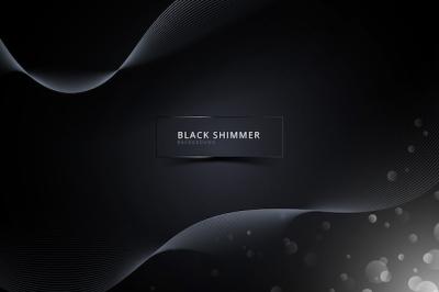 Realistic Black Shimmer Background – Free Stock Photo for Download