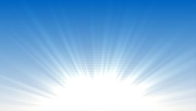 Glowing Sun Rays Over a Blue Sky – Free Download, Free Stock Photo