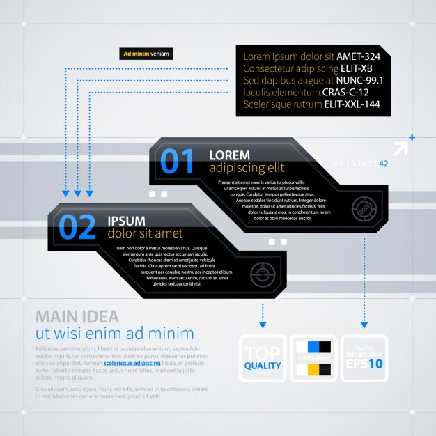 Infographic Template Design – Free Download