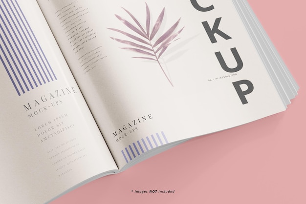 Magazine Mockup for Stunning Presentations – Free Download