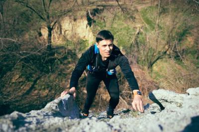 Young Man Running in the Forest – Free Stock Photo, Download Free