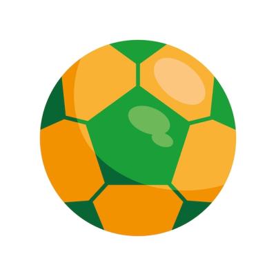 Brazil Soccer Ball Vector Template – Free Download