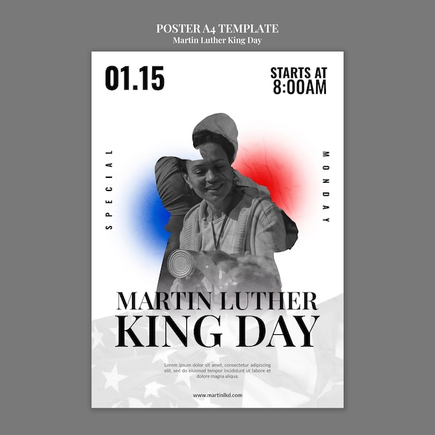 Martin Luther King Day Celebration Poster – Free Download