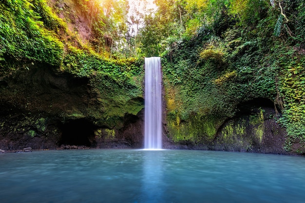 Tibumana Waterfall in Bali Island, Indonesia – Free Download