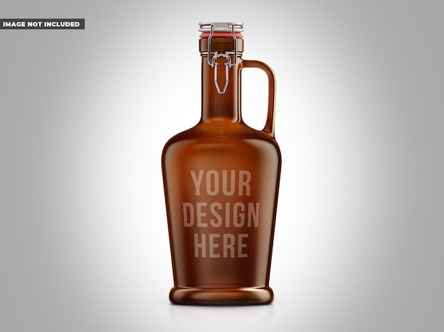 Growler Mockup – Free Stock Photo for Download