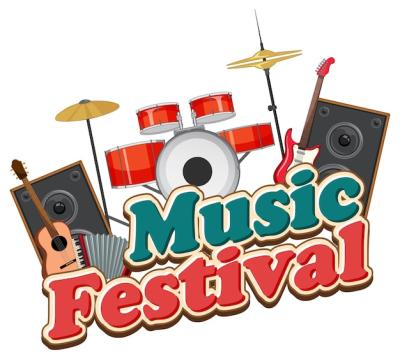 Music Festival Banner and Poster Design – Free Download