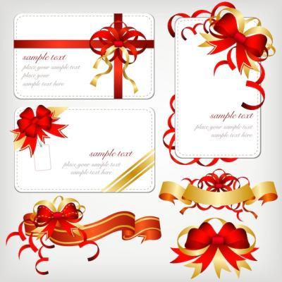 Cards and Ribbons Collection – Free Download