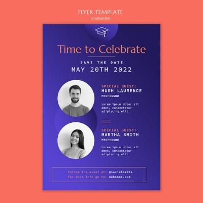 Graduation Flyer Template – Free Download