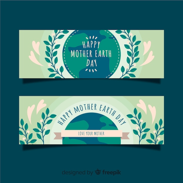 Mother Earth Day Banners – Download Free Stock Photos