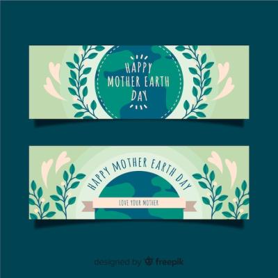 Mother Earth Day Banners – Download Free Stock Photos