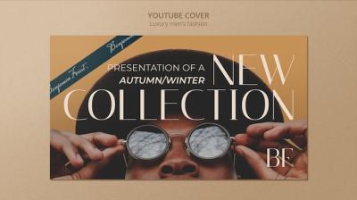 Luxury Men’s Fashion YouTube Cover – Free to Download