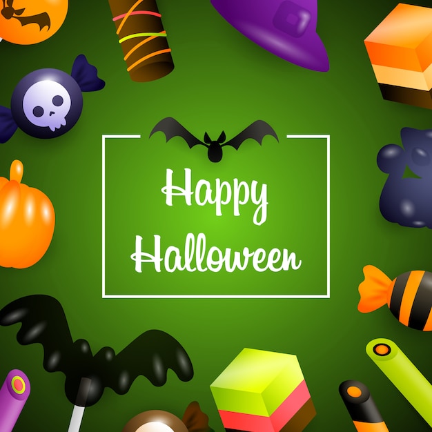 Happy Halloween Candies and Sweets – Free Stock Photo for Download