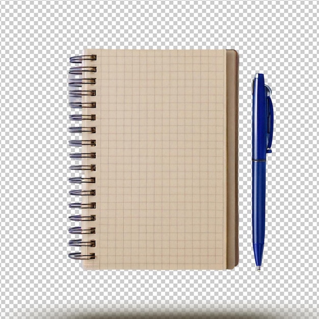 Notebook and Pen on Transparent Background – Free Stock Photo for Download