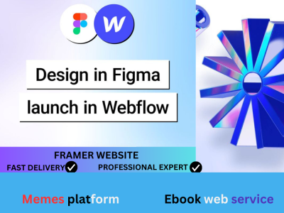 I Will Create a Stunning Responsive Website from Figma to Framer and Webflow