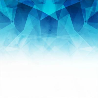 Blue Polygonal Background Vector Template – Free Download