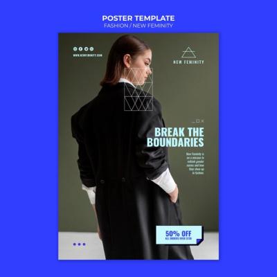 Feminine Fashion Print Template – Free to Download