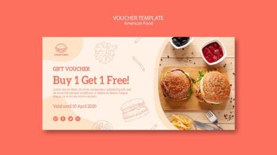 Voucher Template with Offer – Free Download