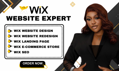 I Will Redesign Your Wix Website | Wix Website Design Services