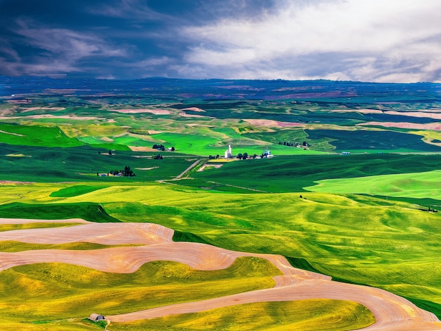 A Treeless Agricultural Area of Palouse in Southeastern Washington – Free to Download